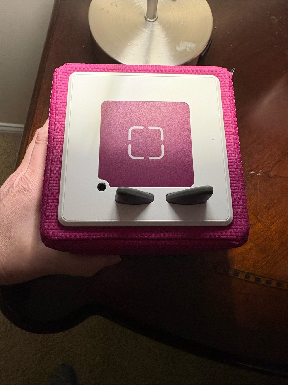 Kids Interactive Learning Cube - Pink